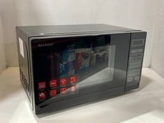 SHARP MICROWAVE OVEN IN BLACK - MODEL NO. R272KM