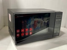 SHARP MICROWAVE OVEN IN BLACK - MODEL NO. R272KM