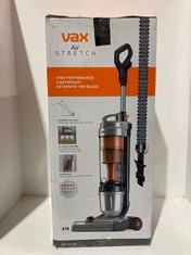 VAX AIR STRETCH LIGHTWEIGHT UPRIGHT VACUUM CLEANER - MODEL NO. U85-AS-BE