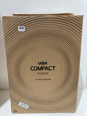 VAX COMPACT POWER CARPET WASHER - MODEL NO. CWCPV011