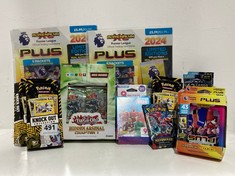 12 X ASSORTED CHILDRENS CARD COLLECTABLE ITEMS TO INCLUDE POKEMON TRADING CARD KNOCK OUT COLLECTION