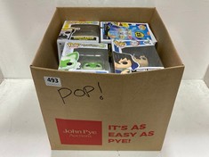 10 X ASSORTED FUNKO POP ITEMS TO INCLUDE POP ASIA GENSHIN IMPACT KEQING VYNL FIGURE