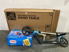 NATURALLY PLAYFUL SAND TABLE TO INCLUDE THOMAS & FRIENDS RIDE-ON & WALKER