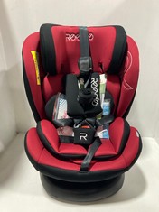 REECLE 360 SWIVEL ISOFIX BABY CAR SEAT IN COLOUR RED- RRP £126