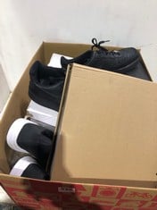 BOX OF ASSORTED ADULTS SHOES TO INCLUDE SCHUH WOMENS BRYNN BOOTS SIZE 7 IN BLACK