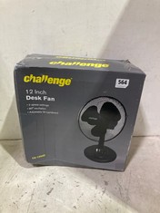 22 X ASSORTED FANS TO INCLUDE CHALLENGE 12" DESK TOP FAN AND ZANUSSI OIL FILLED RADIATOR 9 FIN