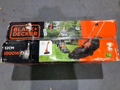 BLACK AND DECKER 32CM ROTARY LAWN MOWER AND STRIMMER