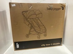 BABY JOGGER CITY TOUR 2 DOUBLE IN COLOR PITCH BLACK- RRP £509