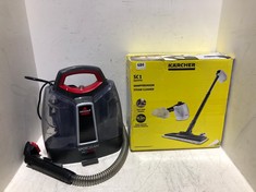 BISSELL SPOTCLEAN PROHEAT CARPET CLEANER TO INCLUDE KARCHER SC1 EASYFIX STEAM CLEANER