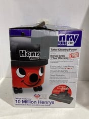 HENRY TURBO CLEANING POWER VACUUM CLEANER RRP- £189