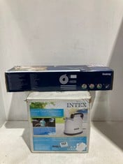 INTEX KRYSTAL CLEAR POOL BASICS POOL DRAIN PUMP TO INCLUDE BESTWAY UNDERWATER VACUUM