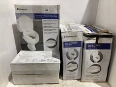 4 X HOMECRAFT SAVANAH RAISED TOILET SEATS