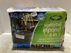 BLAGDON WATERFALL INPOND 6-IN-1 9000 LARGE POND RRP- £179.97