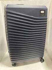 SAMSONITE S'CURE SPINNER LARGE 8 WHEEL SIZE HARD SHELL TRAVEL LUGGAGE SUITCASE IN NAVY - RRP £169