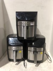 3X GOURMIA AIR FRYERS