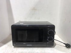 DAEWOO MICROWAVE IN BLACK MODEL NO. SDA2161