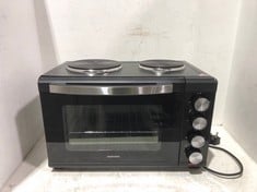 DAEWOO 32L ELECTRIC OVEN WITH HOT PLATES MODEL NO. SDA1609