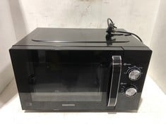 DAEWOO 23L MICROWAVE IN BLACK MODEL NO. SDA2085