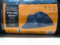 4 PERSON DOME TENT