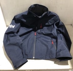 MENS HELLY HANSEN WATERPROOF COAT IN NAVY SIZE SMALL