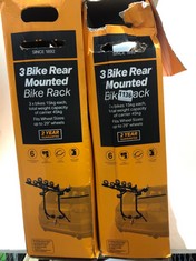 2 X 3 BIKE REAR MOUNTED BIKE RACK