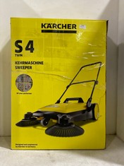 KARCHER S4 TWIN OUTDOOR SWEEPER - ITEM NO. 1.766-362.0 - RRP £129