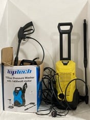 TOP TECH 105BAR PRESSURE WASHER WITH 1400W MOTOR TO INCLUDE KARCHER K3 HIGH PRESSURE WASHER - ITEM NO. 1.676-355.0