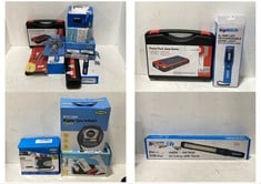 10 X ASSORTED ITEMS TO INCLUDE RING HIGH POWER MICRO JUMP STARTER & POWER BANK