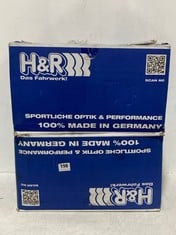 H&R COIL SPRING SUSPENSION KIT 29270-4 - RRP £367 TO INCLUDE H&R COIL SPRINGS SUSPENSION KIT 28782-5 - RRP £295