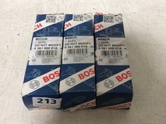 3 X BOSCH DIRECT INJECTION INJECTOR 0 261 500 01A