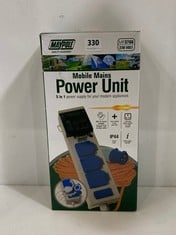 MAYPOLE 230V 5-IN-1 MOBILE MAINS POWER UNIT MP3766