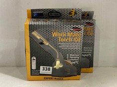 2 X GOSYSTEM WORK MATE TORCH KIT TP2062H