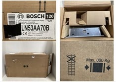 BOSCH SERIES 2 CANOPY COOKER HOOD SILVER DLN53AA70B - RRP £134