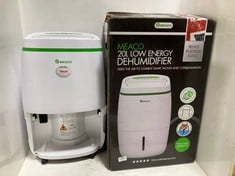 MEACO 20L LOW ENERGY DEHUMIDIFIER- RRP £260