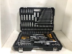 JCB 216 PIECE SOCKET & BIT SET CHROME VANADIUM STEEL JCB-38841 - RRP £109