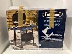 UNIFLAME 2 BURNER GAS BBQ - RRP £99