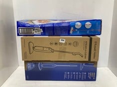 3 X ASSORTED ITEMS TO INCLUDE RUSSELL HOBBS STEAM & CLEAN LIGHTWEIGHT STEAM CLEANER