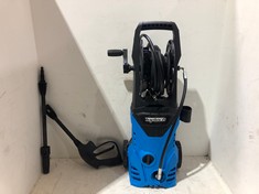 TOP TECH 120BAR PRESSURE WASHER WITH BUILT-IN HOSE REEL POWERFUL 1800W MOTOR