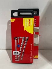 2 X AMTECH 40 PIECE SOCKET SET