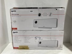 2 X IGENIX WALL PTC FAN HEATER WHITE