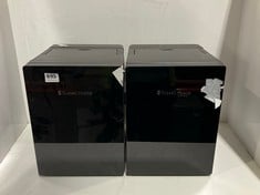 2 X RUSSELL HOBBS 8L MINI COOLER BLACK RH8CLR8001B