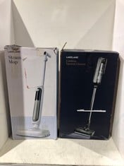 LAKELAND STEAM MOP TO INCLUDE LAKELAND CORDLESS VACUUM CLEANER