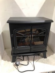 RUSSELL HOBBS 1.85KW ELECTRIC STOVE IN BLACK RHEFSTV2003B