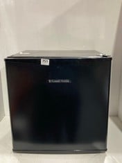 RUSSELL HOBBS TABLE TOP MINI FRIDGE IN BLACK RHTTF0E1B