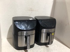 2 X GOURMIA SINGLE DRAWER AIR FRYER