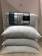 4 X ASSORTED PILLOWS TO INCLUDE HOTEL GRAND TWO PACK