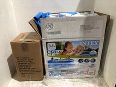 INTEX 3.1M EASY SET INFLATABLE POOL TO INCLUDE INTEX C330 FILTER PUMP