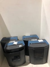 4 X ROYAL 1005MC PAPER SHREDDERS