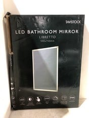 TAVISTOCK LIBERTY LED BATHROOM MIRROR 500MMx750MM RRP £189