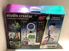 STUDIO CREATOR VIDEO MAKER KIT COMBI PACK